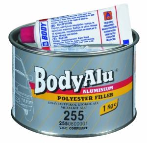 "ВODY" Шпатлевка с алюминием (255 BodyAlu) серая 1 кг