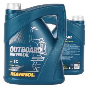 Масло моторное MANNOL MOTO 2-TAKT OUTBOARD UNIVERSAL TC-W2 4л (7208)