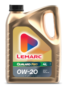 Масло моторное LEMARC QUALARD NEO 0W20 API SP синтетика 4л+1л АКЦИЯ
