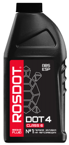 Тормозная жидкость РОС DOT-6 Advanced ABS Formula 455 гр