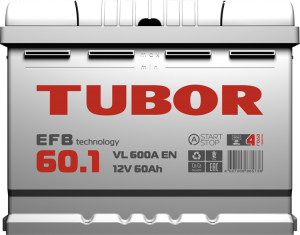 Аккумулятор TUBOR EFB 60 Ач R