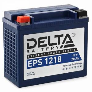 Аккумулятор Delta мото EPS1218 12В 20 Aч (176*87*154)