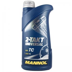 Масло моторное MANNOL MOTO 2-TAKT OUTBOARD UNIVERSAL TC-W2 1л (7208)
