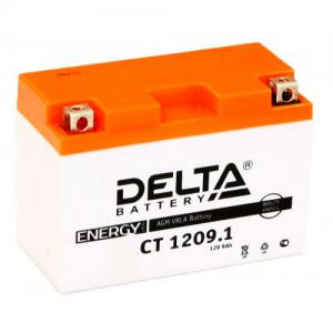 Аккумулятор Delta мото CT1209.1 12В 9 Aч (151*71*107)
