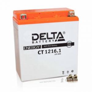 Аккумулятор Delta мото CT1216.1 12В 16 Aч (151*88*164)