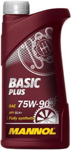 Масло трансмиссионное MANNOL BASIC+ 75W90 GL-4 1л (8108)
