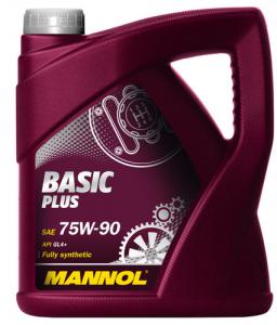Масло трансмиссионное MANNOL BASIC+ 75W90 GL-4 4л (8108)