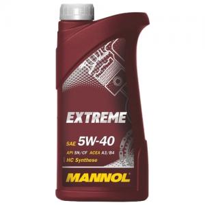 Масло моторное MANNOL EXTREME 5W40 SN/CF синтетика 1л (7915)