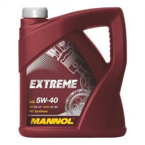 Масло моторное MANNOL EXTREME 5W40 SN/CF синтетика 4л (7915)