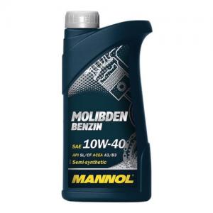 Масло моторное MANNOL MOLIBDEN 10W40 SL/CF п/с 1л (7505)