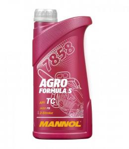Масло моторное MANNOL MOTO 2-TAKT Agro for S (Stihl) синтетика 1л (7858)