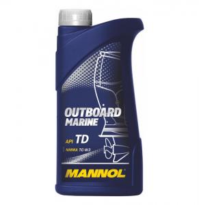Масло моторное MANNOL MOTO 2-TAKT OUTBOARD п/с TC-W3 1л (7207)