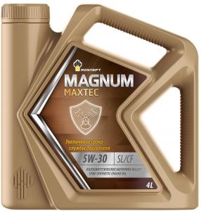 Масло моторное Rosneft Magnum Maxtec SAE 5W30 API SL/CF 4л