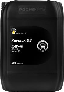 Масло моторное Роснефть Revolux D3 SAE 15W40 API CI-4/SL 20л