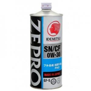 Масло моторное ZEPRO Touring Pro FS 0W30 API SP/CF/GF-6A 1л