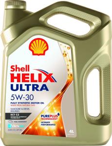 Масло моторное Shell Helix Ultra ECT синтетика 5W30 4л