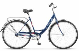 Велосипед, размер колеса 28", "Stels Legenda 330", 1 скорость, рама 20", синий