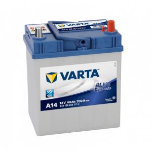 Аккумулятор VARTA 40 Ач R азия узк. клеммы Blue Dynamic Гарантия 12 мес.