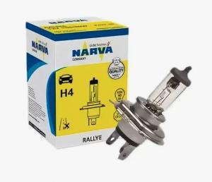 Лампа NARVA H4 12V 100/55W (P43t) Rally - тип