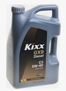 Масло моторное GS-OIL KIXX GX9 Diesel C3 (D1 RV) 5W40 синтетика 6л