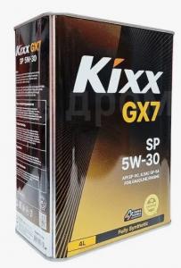 Масло моторное GS-OIL KIXX GX7 SP (G1) 5W30 синтетика 4л фото 1