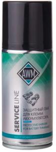 Лак защитный для клемм аккумулятора "AWM" 210 мл