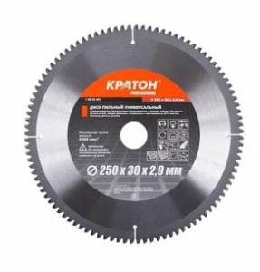 Диск пильный универсальный 200*30*2,8 мм КРАТОН PROFESSIONAL 60T