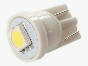 Лампа МАЯК светодиод 12V 5W (б/ц) белый T10
