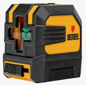 Уровень лазерный LX 03 Green, 30 м, 520 нм, резьба 1/4" Denzel