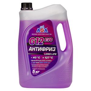Антифриз AGA-G12evo (329LL) фиолетовый 5кг.